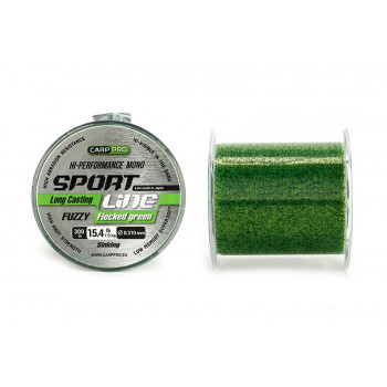 SPORT LONG CAST 300m 0.335mm FLECKED GREEN 