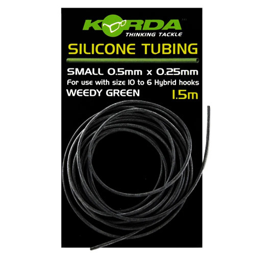 SILICONE TUBE 0.5mm 1.5mm GREEN (KS05G) 