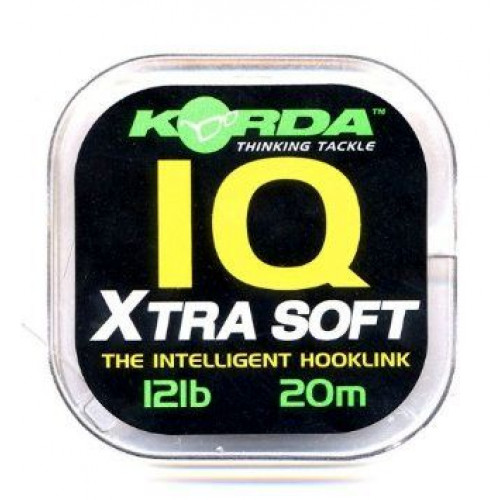 IQ EXTRA SOFT FLUOROCARBON HOOKLINK 20lb 20m (KIQS20) 