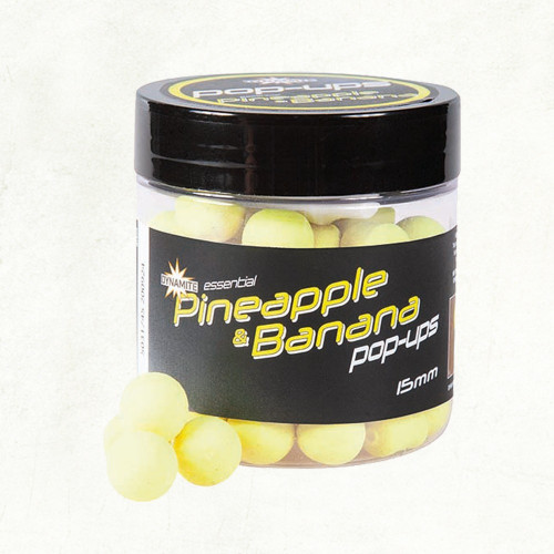 DYNAMITE BAITS FLURO POP PINEAPLE&BANANA 15mm (DY1617) 