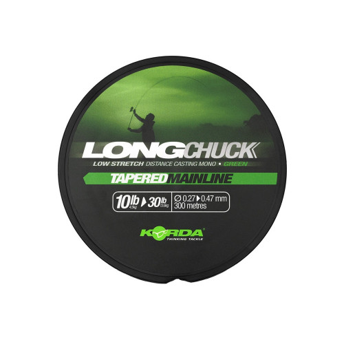 LONGCHUCK TAPERED MAINLINE GREEN 10-30lb/0.27-0.47mm (KDCM12) 